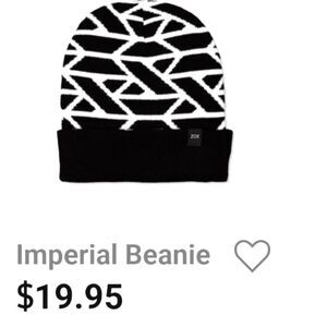 ZOX COLLECTIBLE WINTER IMPERIAL KNIT BEANIE New